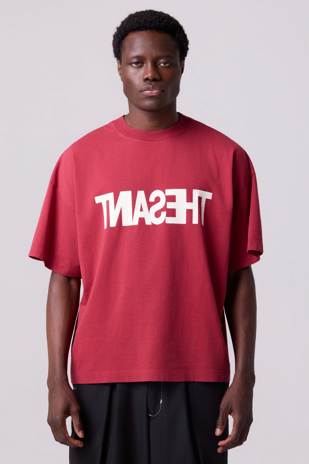 T-SHIRT WIDE BOXY INVERTED