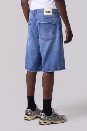 DENIM JORTS SOLID
