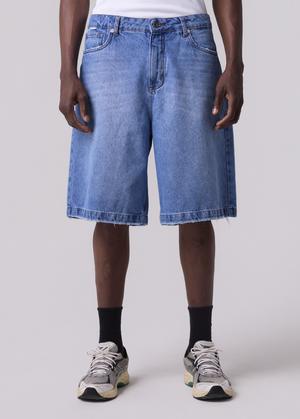 DENIM JORTS SOLID