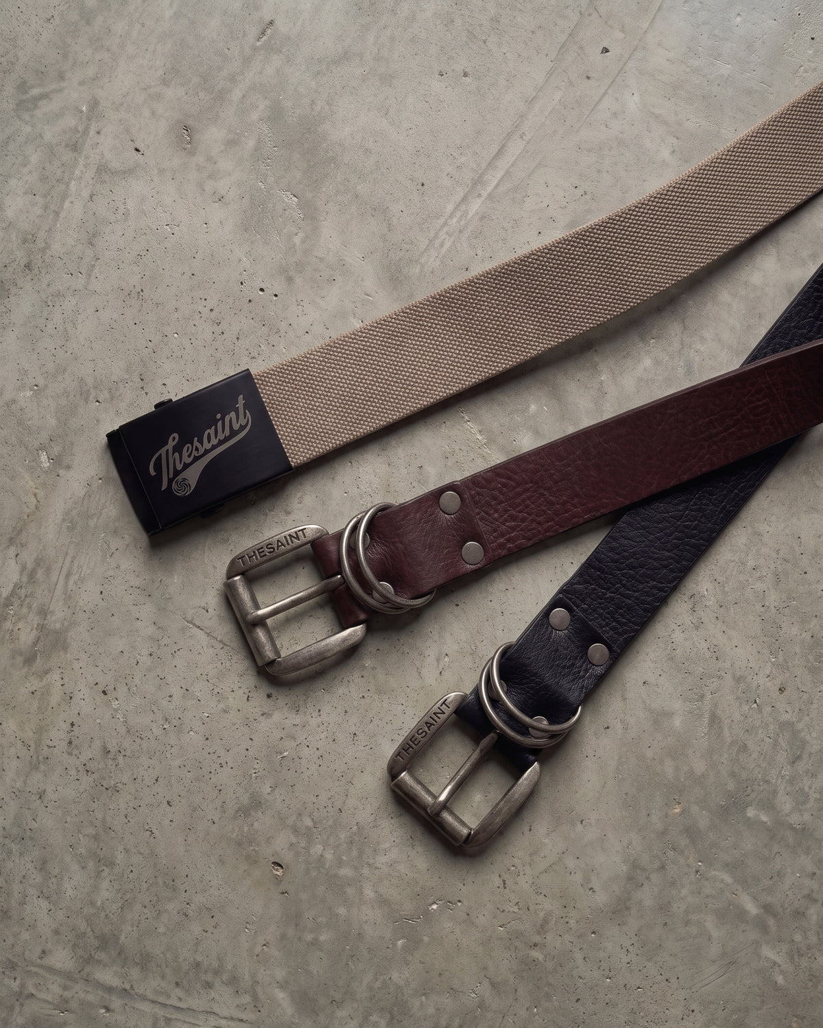 LEATHER BELT THESAINT