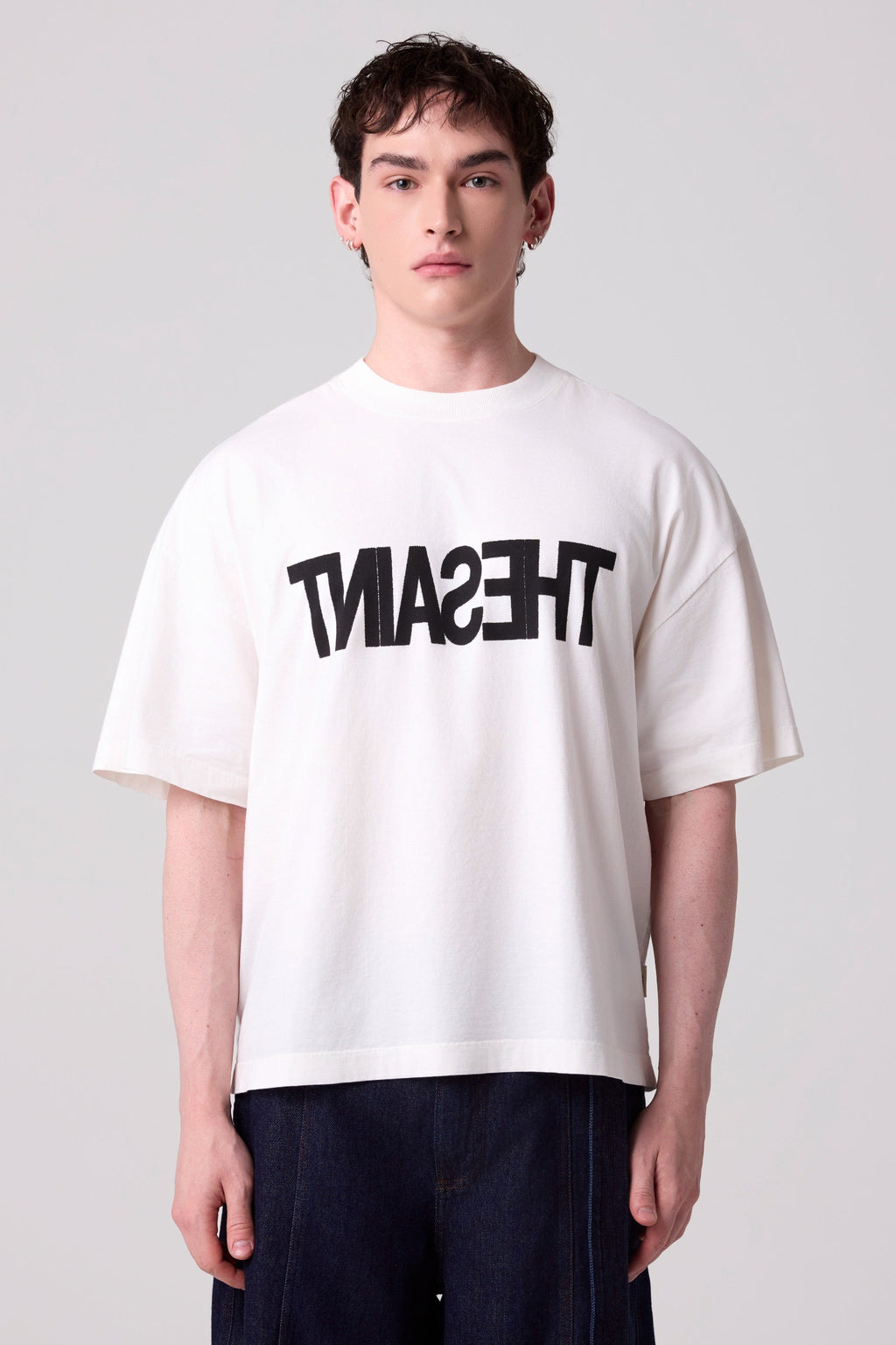 T-SHIRT WIDE BOXY INVERTED