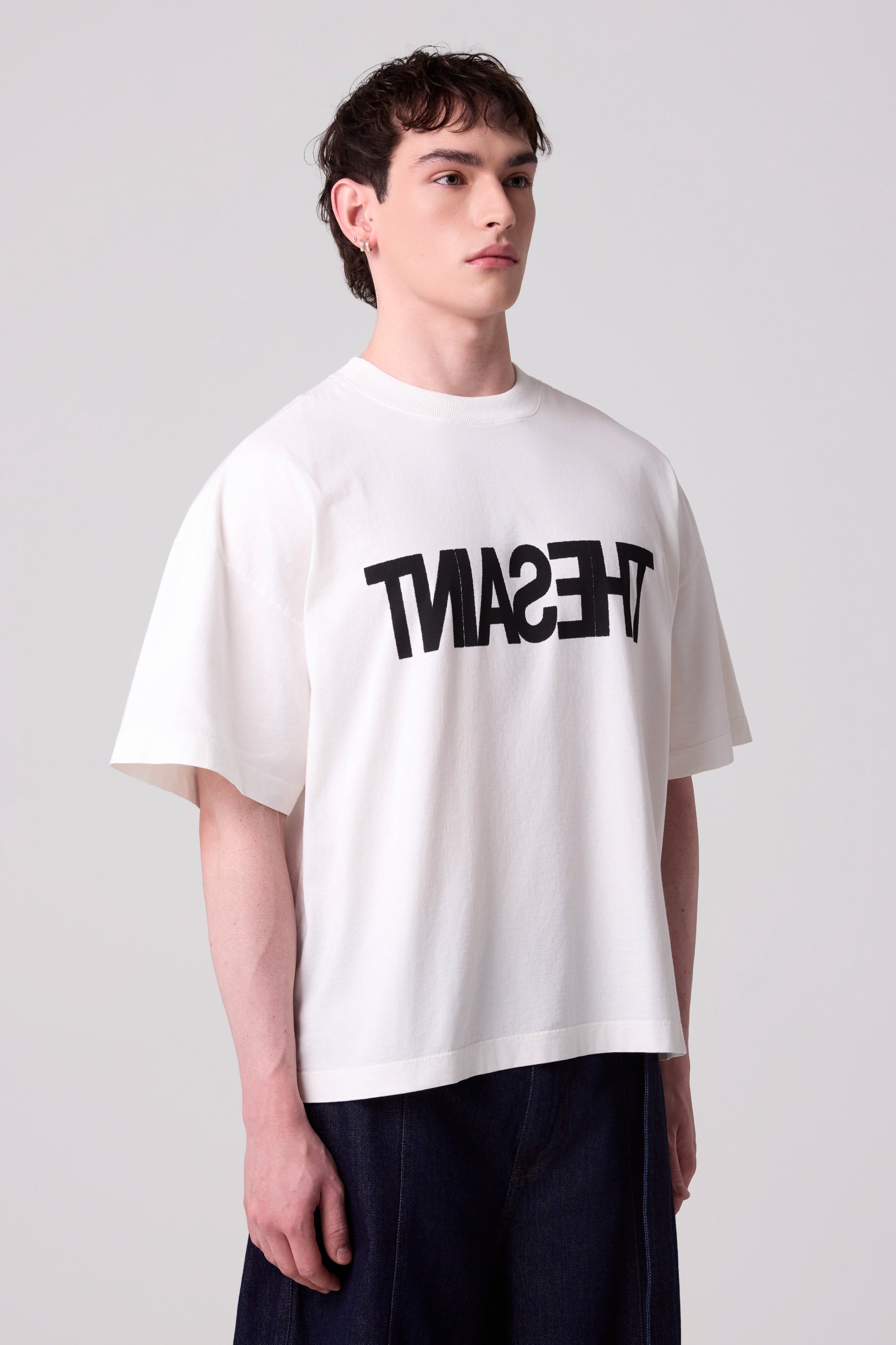 T-SHIRT WIDE BOXY INVERTED