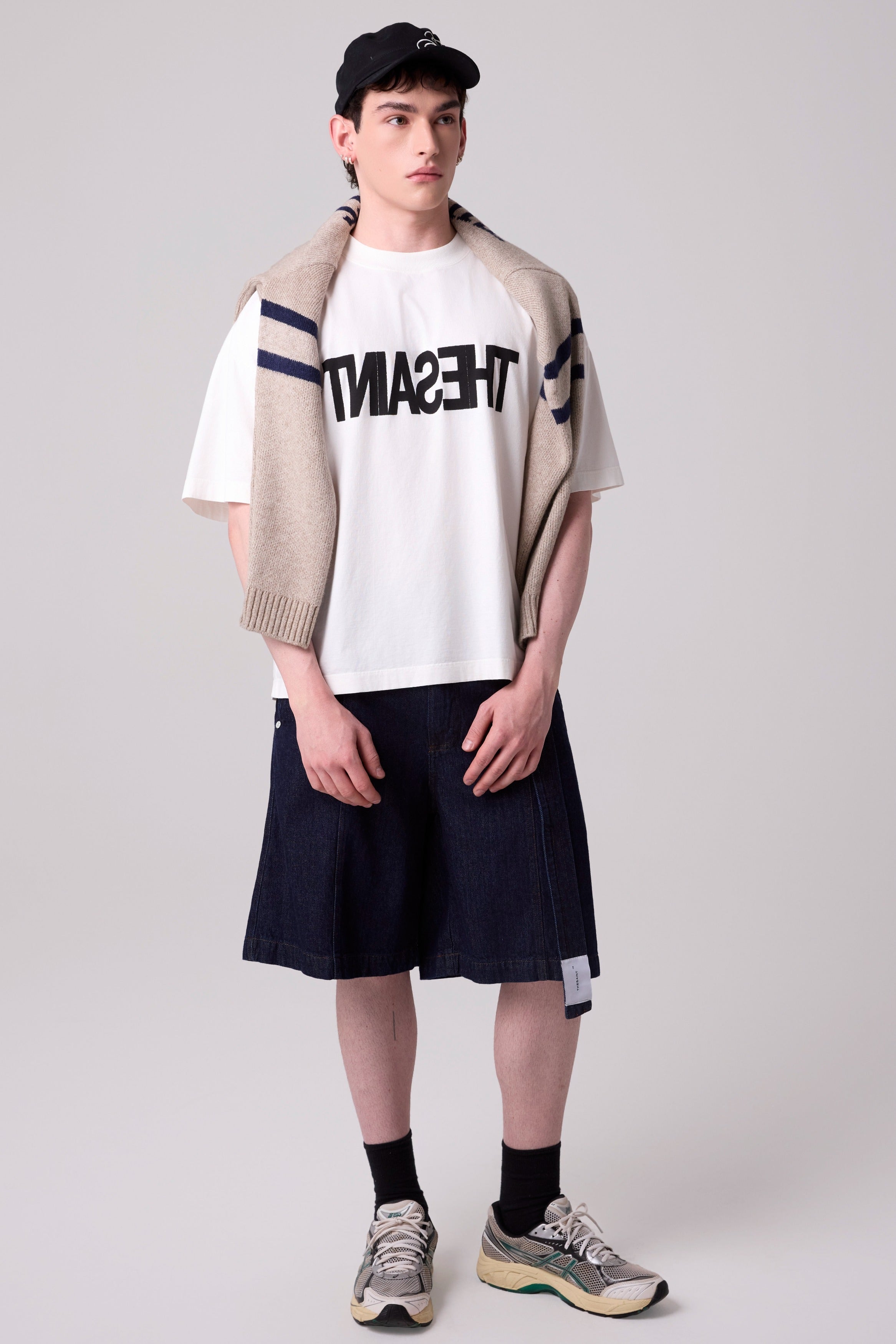 T-SHIRT WIDE BOXY INVERTED