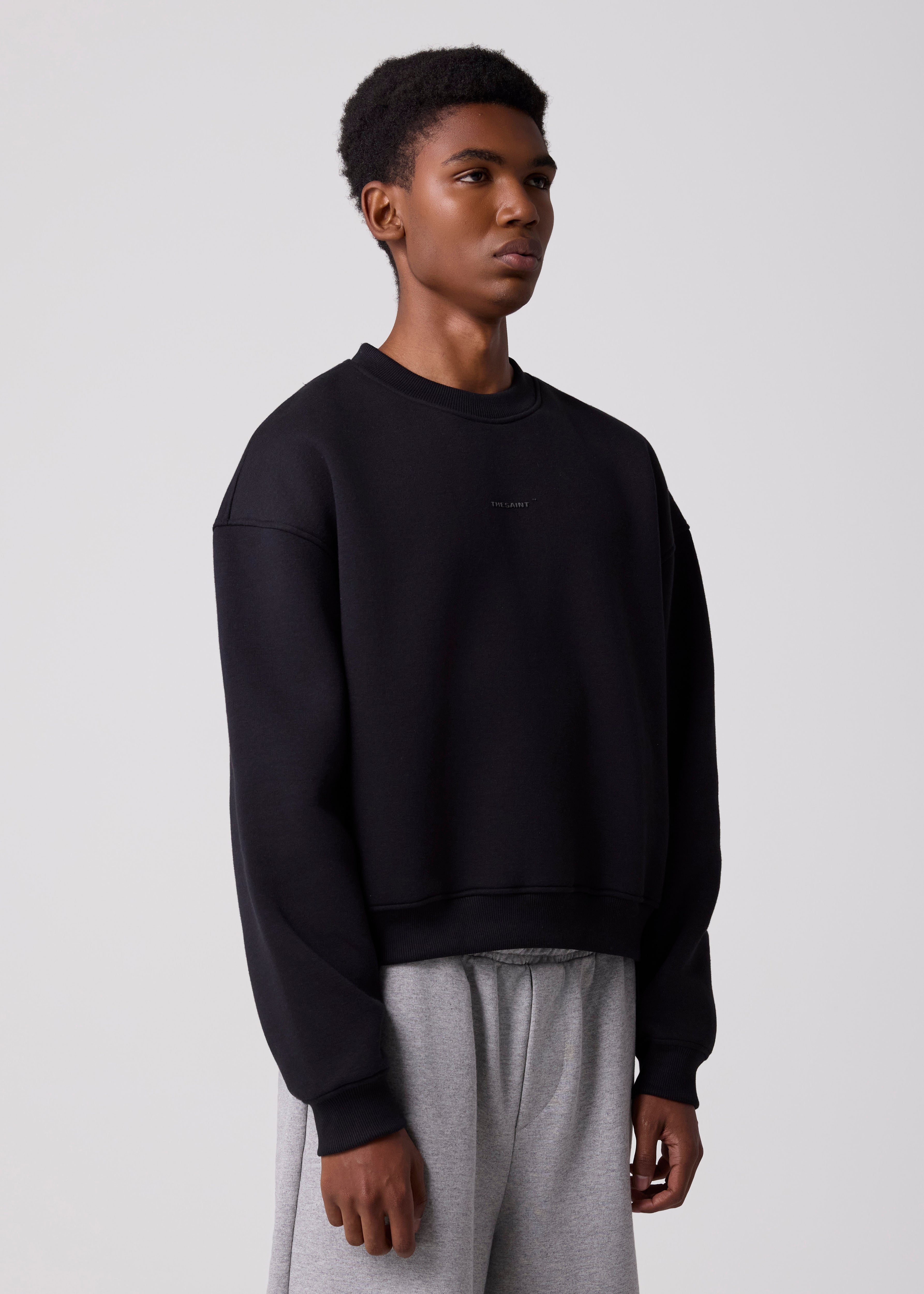 CREWNECK SWEATSHIRT SOLID