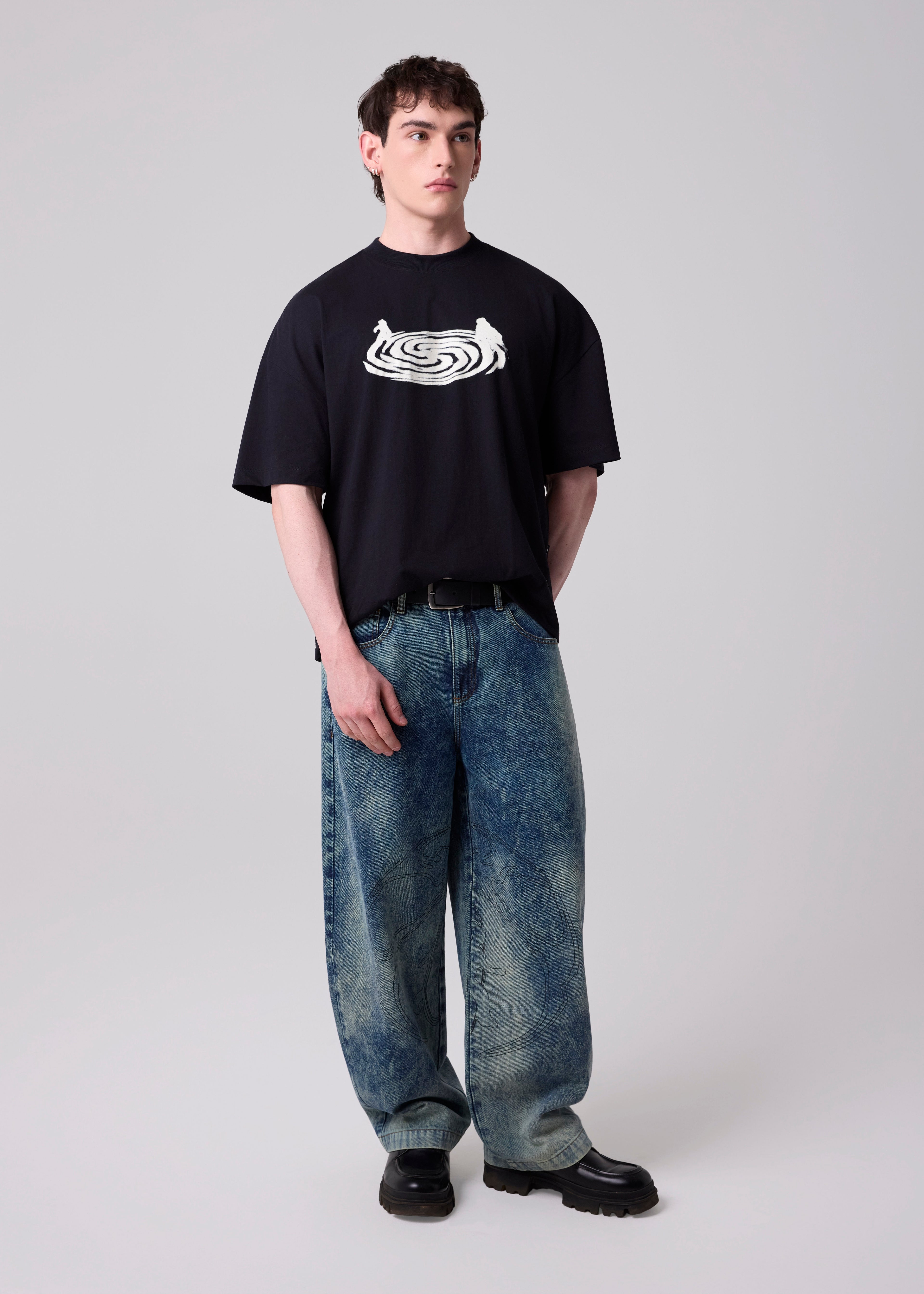 T-SHIRT WIDE BOXY VORTEX PORTAL