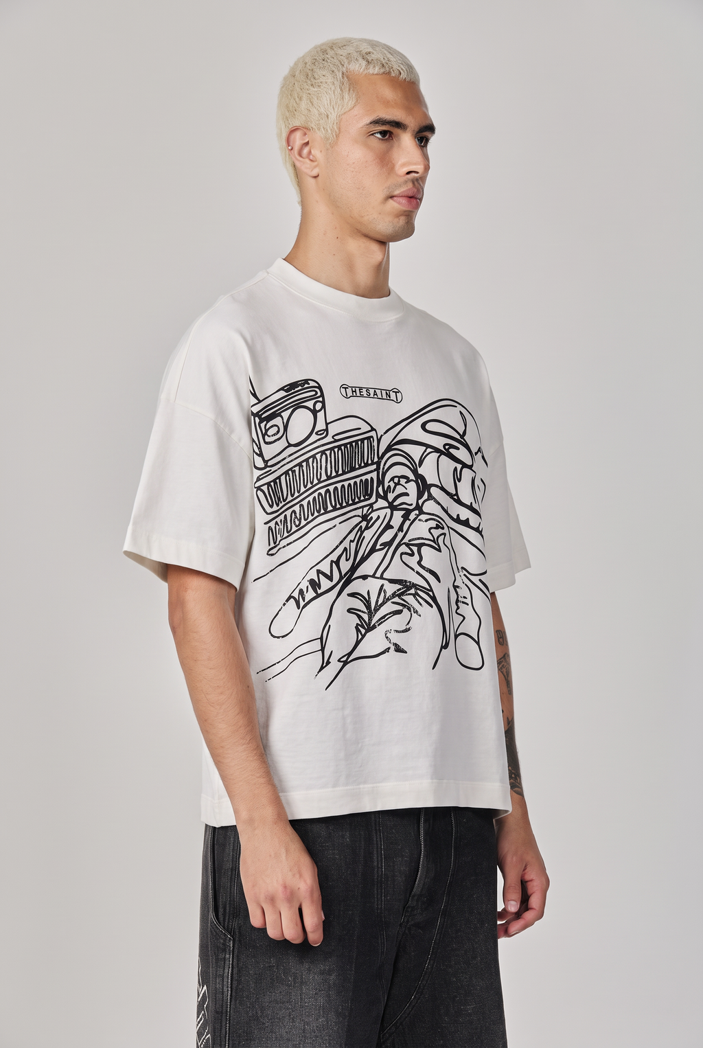 T-SHIRT WIDE BOXY RELAX SOUND LINE