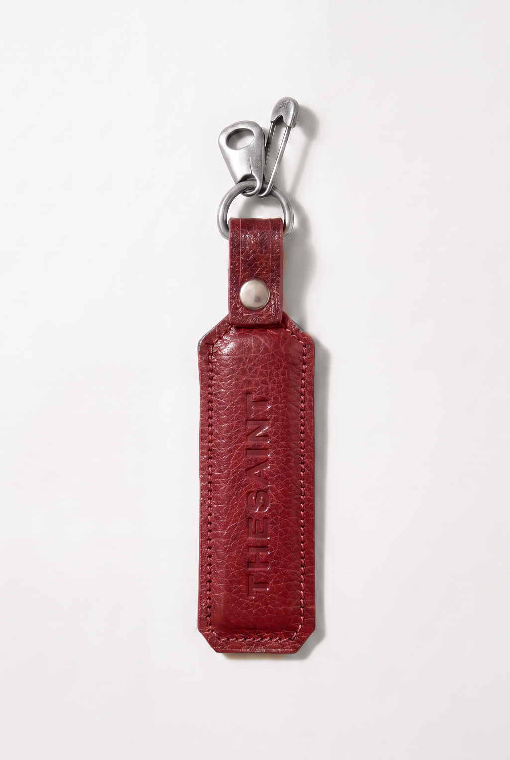 LEATHER KEYCHAIN THESAINT