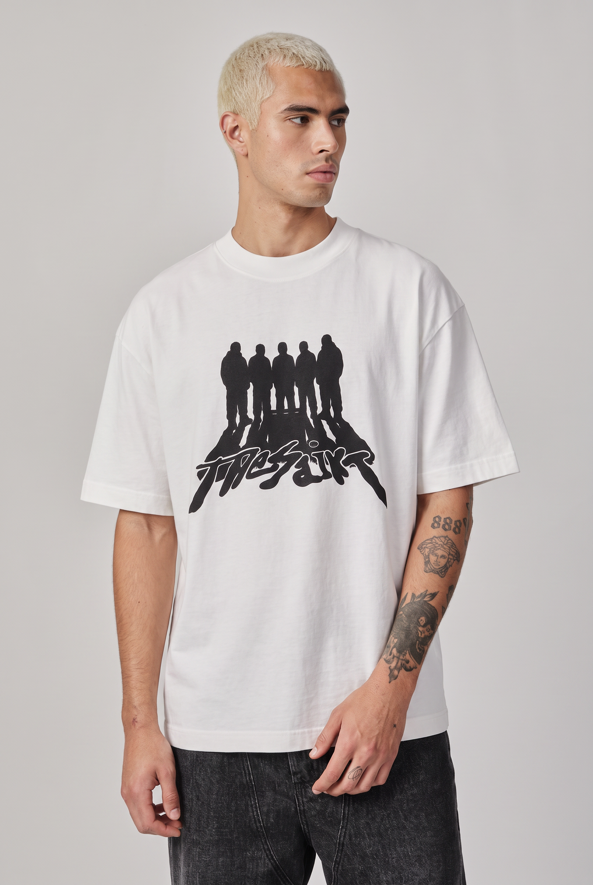 T-SHIRT COMFORT GRUNGE SHADOWS