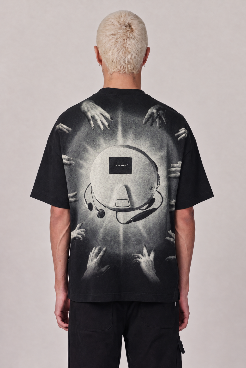 T-SHIRT UNIQUE CD PLAYER PORTATIL