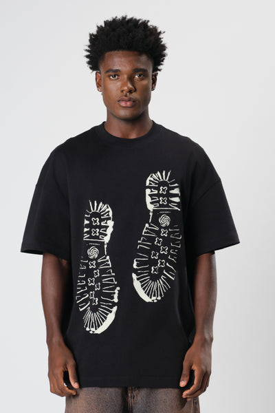 1PIU1UGUALE3 × THESAINT MAFIA ラグランTシャツ 6 THESAINT MAFIA | MALHA