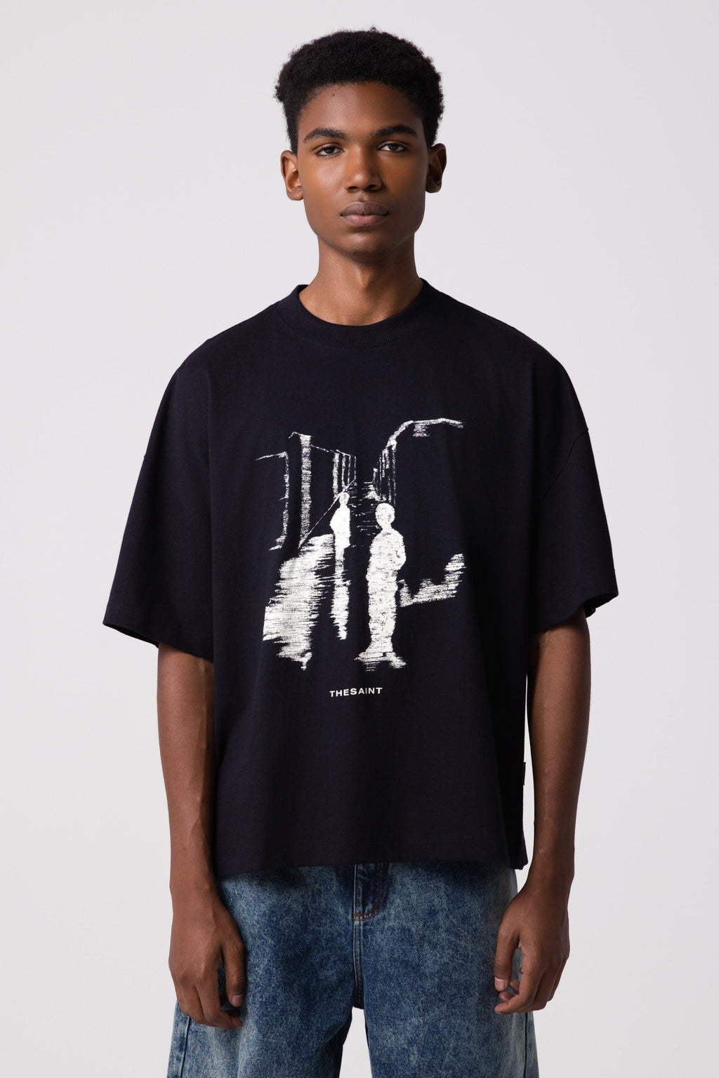 T-SHIRT WIDE BOXY SHADOW