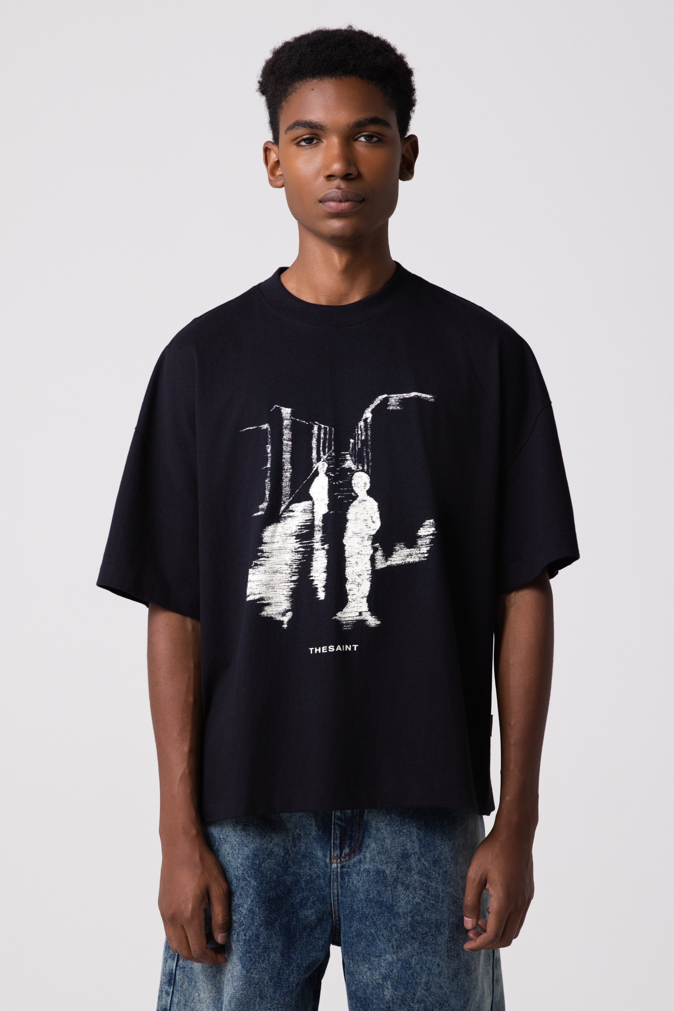 T-SHIRT WIDE BOXY SHADOW