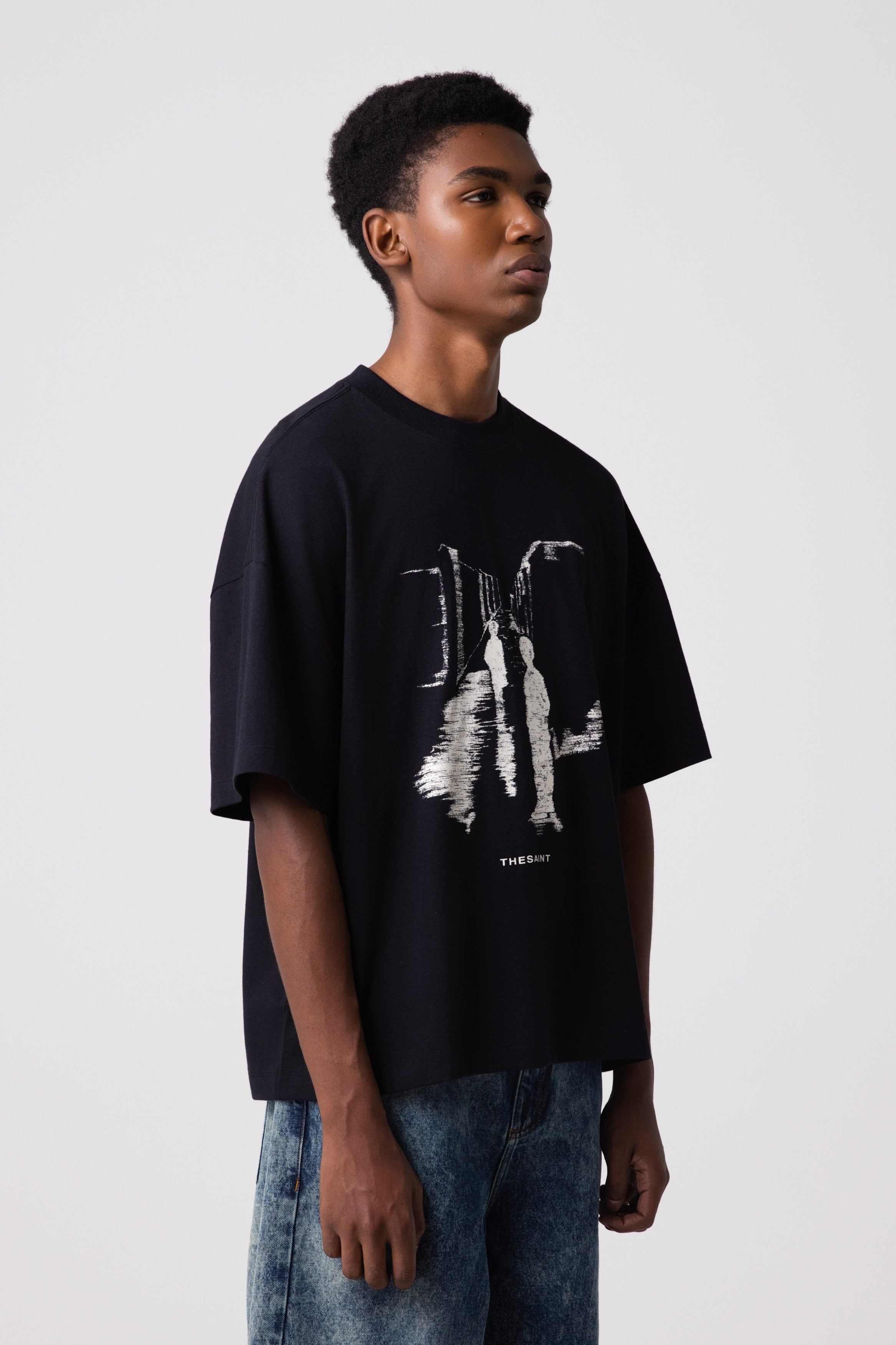 T-SHIRT WIDE BOXY SHADOW